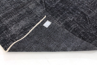 5x8 Rug, Turkish Rug 5x8, Vintage Rug, Handmade Rug, Area Rug, Modern Carpet Rug, Office Rug, 6x8 Turkish Rug ,Black Rug,3324
