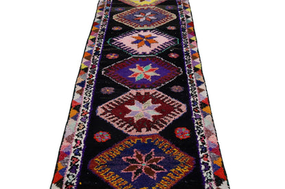 Rustic Runner rug, Turkish Oushak Vintage Runner rug, Carpet runner, 3x13 Runner rug, Kitchen rug, Handmade Runner rug, 7185