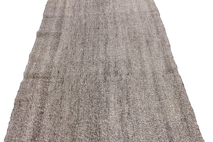Turkish Kilim Runner, Gray Kilim Runner Rug 3x12,  Handmade Hallway Rug, Minimalist Rug, Floor Runner, Rug Runner Grey, 6700
