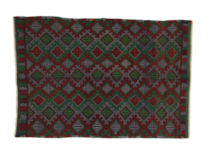Primitive Kilim Rug, Turkish Vintage Kilim Rug, Kilim Rug 5x7, Area Unique Kilim Rug, Rustic Rug, Bedroom Rug, Wool Rug, Anatolia Rug,2556