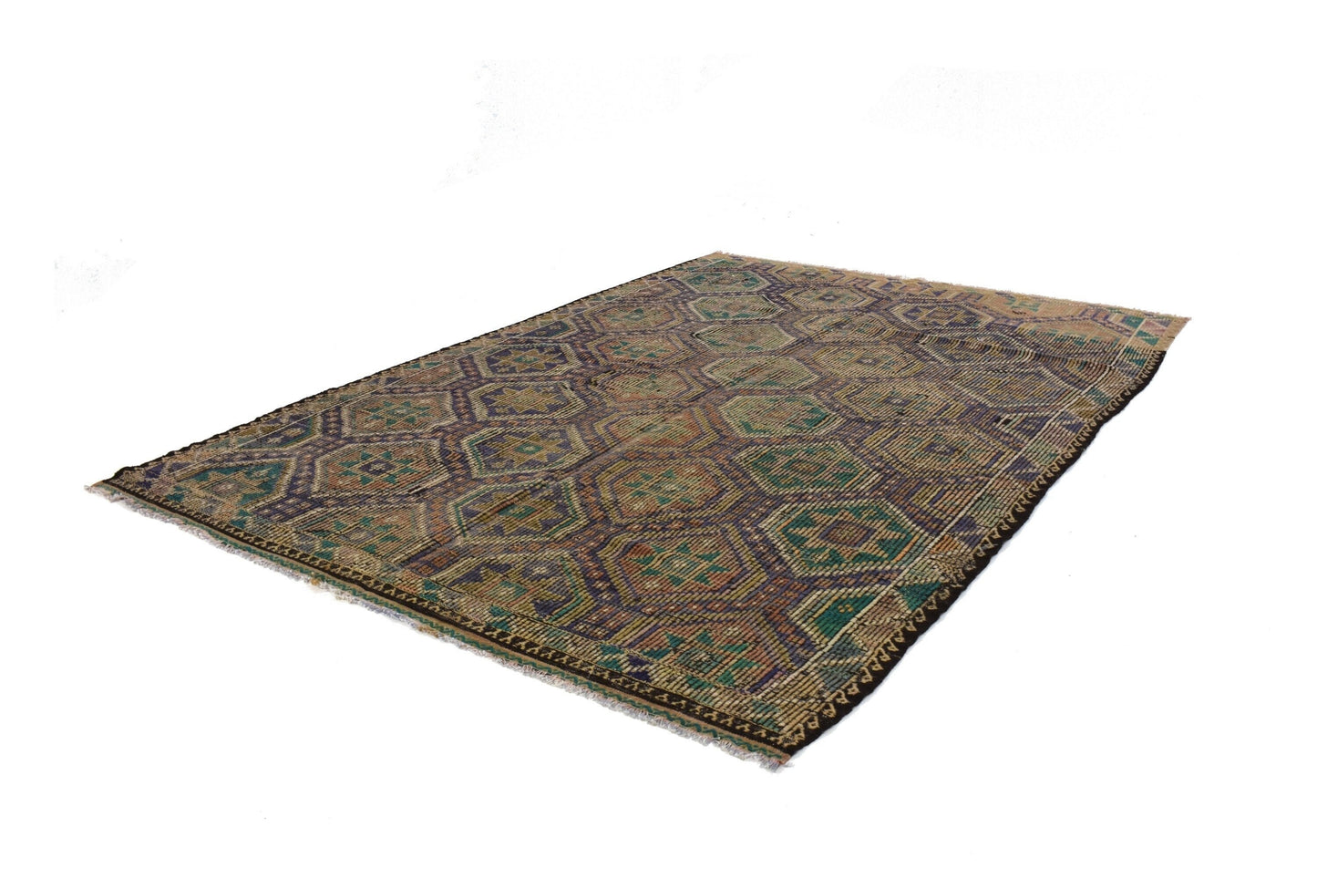 6x9 Faded Vintage Kilim Rug, Area Kilim Rug, Turkish Kilim Rug, Geometric Rug, Handmade Kilim Rug, Living Room Rug, Rug Kilim, 3182
