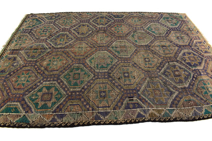 6x9 Faded Vintage Kilim Rug, Area Kilim Rug, Turkish Kilim Rug, Geometric Rug, Handmade Kilim Rug, Living Room Rug, Rug Kilim, 3182