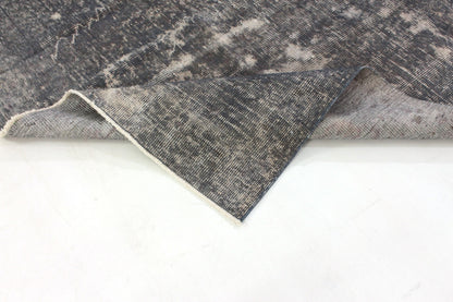 Vintage Turkish Rug, Oushak Rug 6x9, Vintage Rug 6x9, Gray Carpet Rug, Area Rug, Distressed Rug, Wool Rug ,Unique Rug, 3338