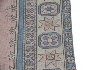 7x9 Vintage Turkish Oushak rug, Area rug, Eclectic Living room rug, Bedroom rug, Old rug, Anatolia rug, Turkey rug, 7292