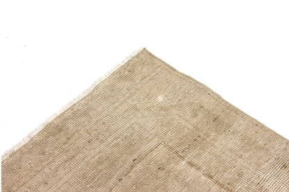 Plain Beige Carpet Runner Rug, Oushak Vintage Turkish Runner 3x11,Turkish Rug Runner,Farmhouse Decor,Hallway,5863