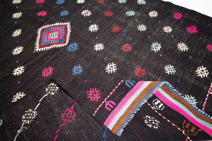 Kilim rug 6x9, Boho Kilim rug, Vintage Turkish kilim rug, Rug Kilim, Handmade Kilim Rug ,Scandinavian, Living room rug, Area Kilim rug, 1980
