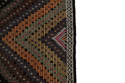 Boho Chic Kilim rug, 7x11 Kilim rug,Turkish kilim,Primitive rug,Living room rug,Vintage kilim,Eclectic decor,Shabby chic,8070