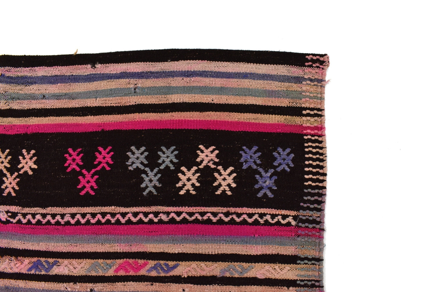 Pink Black Kilim rug, Turkish Vintage Kilim Rug 5x8, Gypsy decor, Boho Kilim rug ,Area Living room rug, Anatolia rug ,Floor Kilim Rug,3187