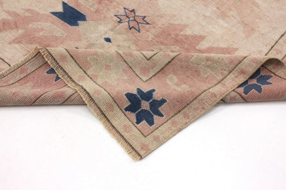 5x7 Carpet Turkish Rug, Oushak Rug, Vintage Rug, Handmade rug, Unique Rug, Farmhouse Decor ,One of a kind, Living room Rug,6231