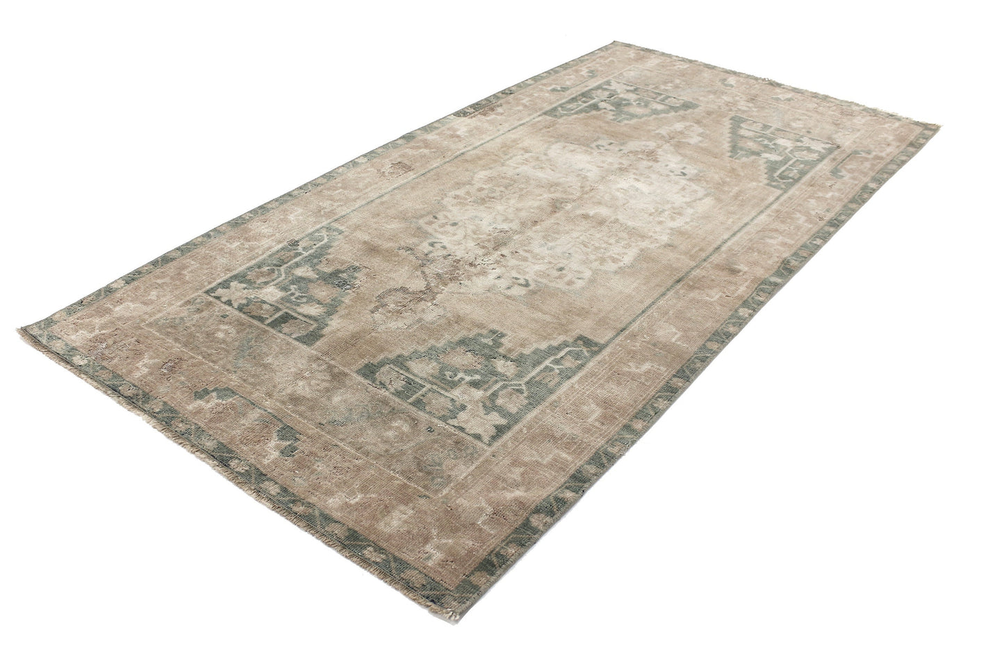4x8 Entryway Turkish Rug, Vintage Rug, Rug Neutral, Oushak Rug, Handmade Carpet Rug,One of a kind rug,6322