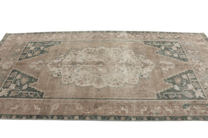 4x8 Entryway Turkish Rug, Vintage Rug, Rug Neutral, Oushak Rug, Handmade Carpet Rug,One of a kind rug,6322