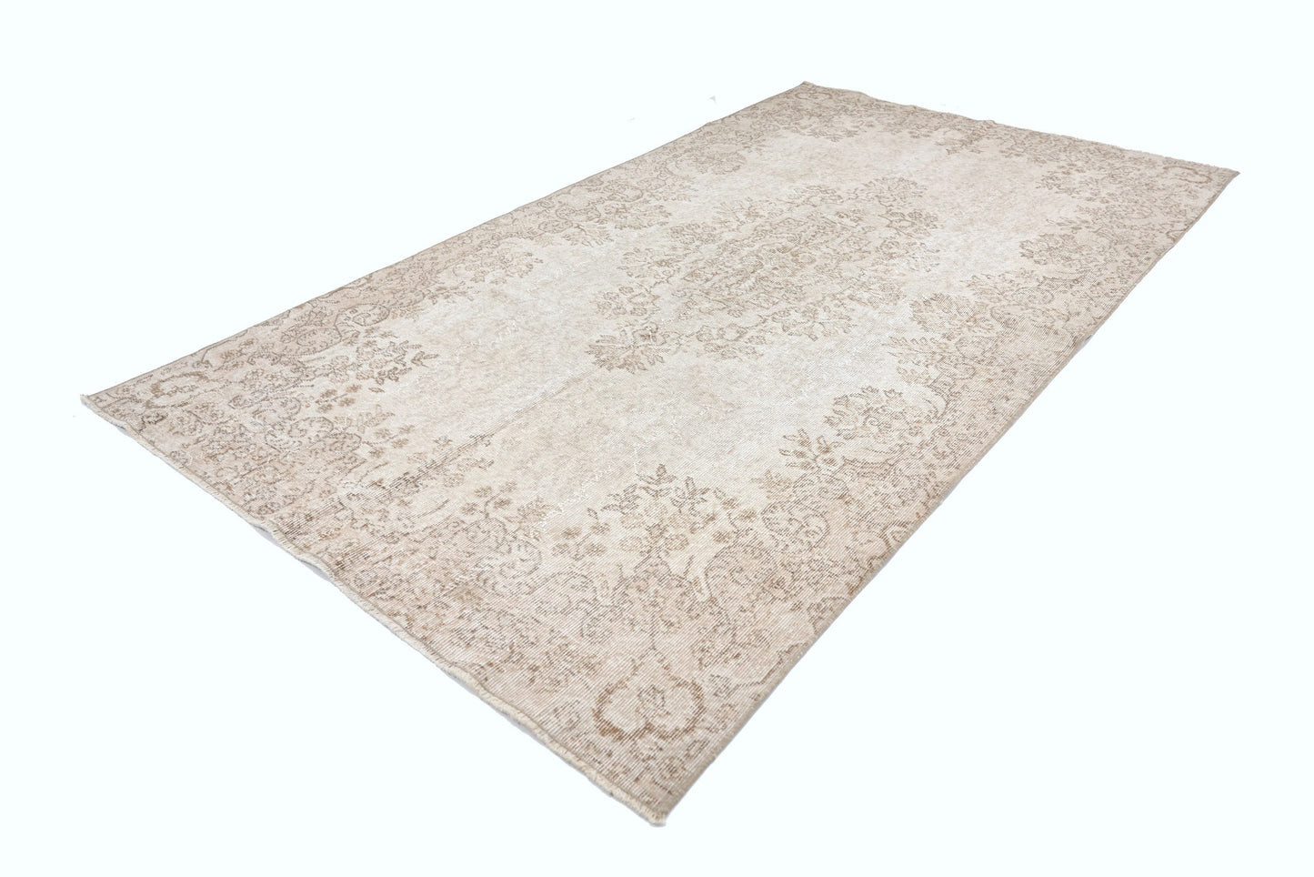 5x8 Turkish Rug, Beige rug, Floral Rug, Vintage Rug ,Oushak Rug ,Area Rug, Floor Rug, Home Decor, Living room Rug, One of a kind,Rug, 6312
