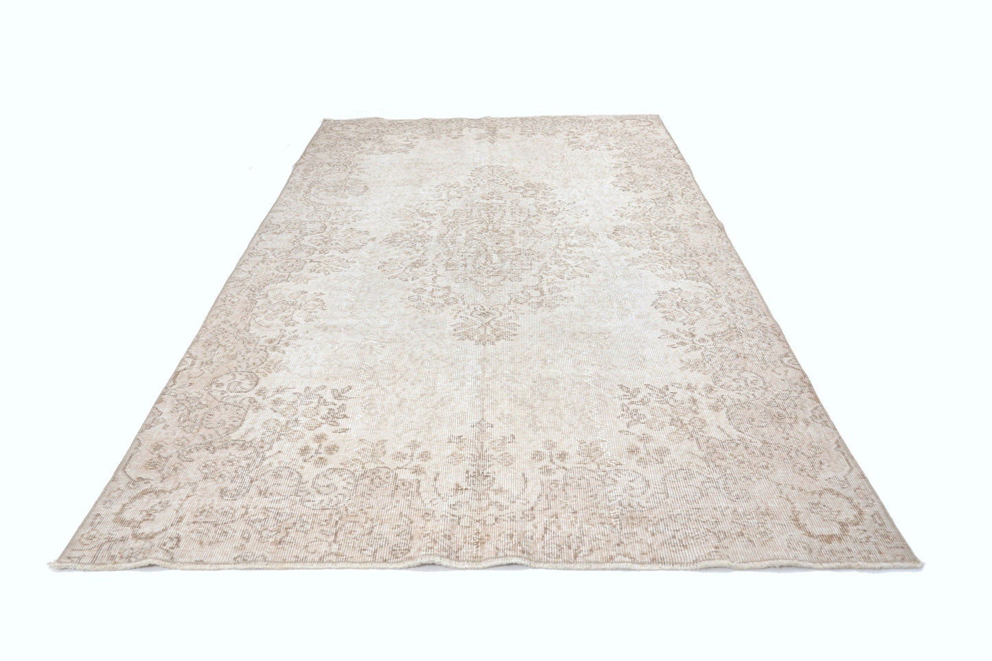 5x8 Turkish Rug, Beige rug, Floral Rug, Vintage Rug ,Oushak Rug ,Area Rug, Floor Rug, Home Decor, Living room Rug, One of a kind,Rug, 6312