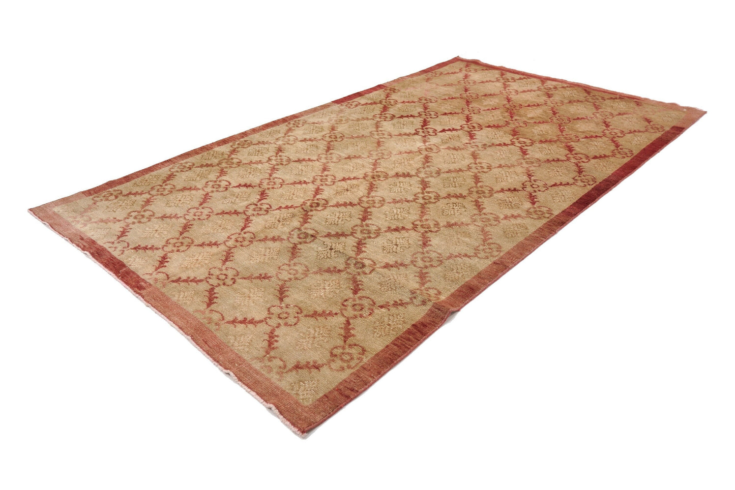 5x8 Rug, 5x8 Turkish Vintage Oushak Rug, Oriental Rug, Anatolia Rug, Antique Rug, Turkish Rug, Living room Rug, Boho Decor ,4065