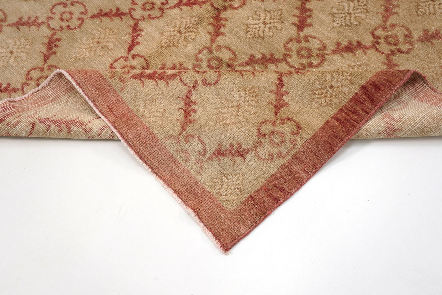 5x8 Rug, 5x8 Turkish Vintage Oushak Rug, Oriental Rug, Anatolia Rug, Antique Rug, Turkish Rug, Living room Rug, Boho Decor ,4065