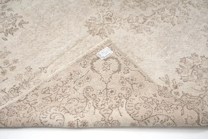 5x8 Turkish Rug, Beige rug, Floral Rug, Vintage Rug ,Oushak Rug ,Area Rug, Floor Rug, Home Decor, Living room Rug, One of a kind,Rug, 6312