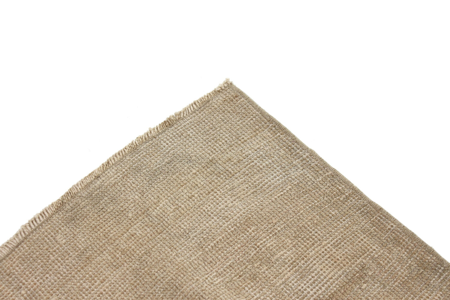 3x11 Beige Wool Runner Rug, Oushak Runner, Vintage Runner ,Turkish Runner, Worn Runner Rug, Kitchen Rug, Hallway Rug, Farmhouse Decor, 4540