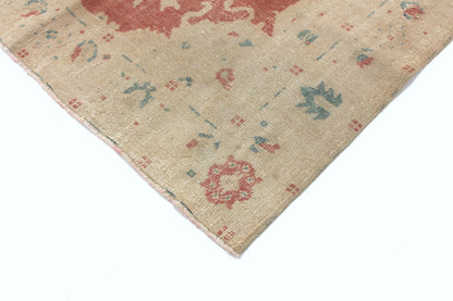 5x9 Muted Pink Turkish Rug, Area Rug 6x9, Pastel Oushak Carpet Rug, Handmade Rug Pink, TURKİSH RUG 6x9, Anatolia rug, 4076