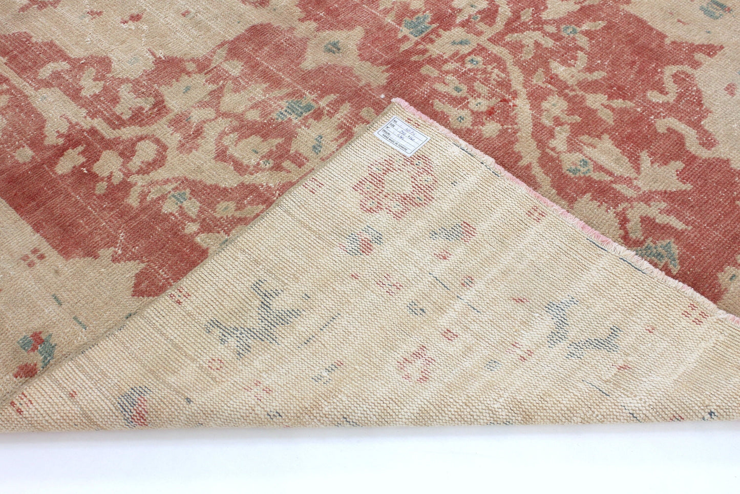 5x9 Muted Pink Turkish Rug, Area Rug 6x9, Pastel Oushak Carpet Rug, Handmade Rug Pink, TURKİSH RUG 6x9, Anatolia rug, 4076