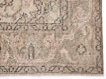 Handmade Turkish Rug, Bedroom rug, Wool rug, Area rug, Oushak rug, Vintage rug, Carpet rug, Boho rug, 4x6 Rug, Faded rug, Anatolia rug, 9592