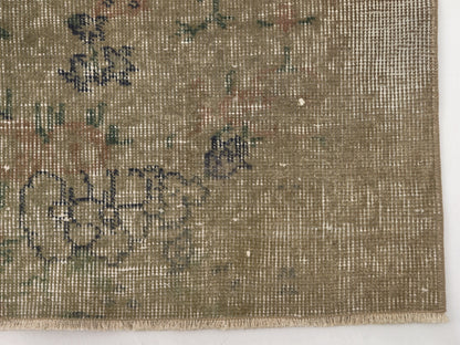 One Of a Kind Carpet Rug ,Small Rug 4x6 ,Vintage Anatolia Rug ,Turkish Oushak Rug ,Handmade Rug ,Area Rug 4x6,Rug 9604