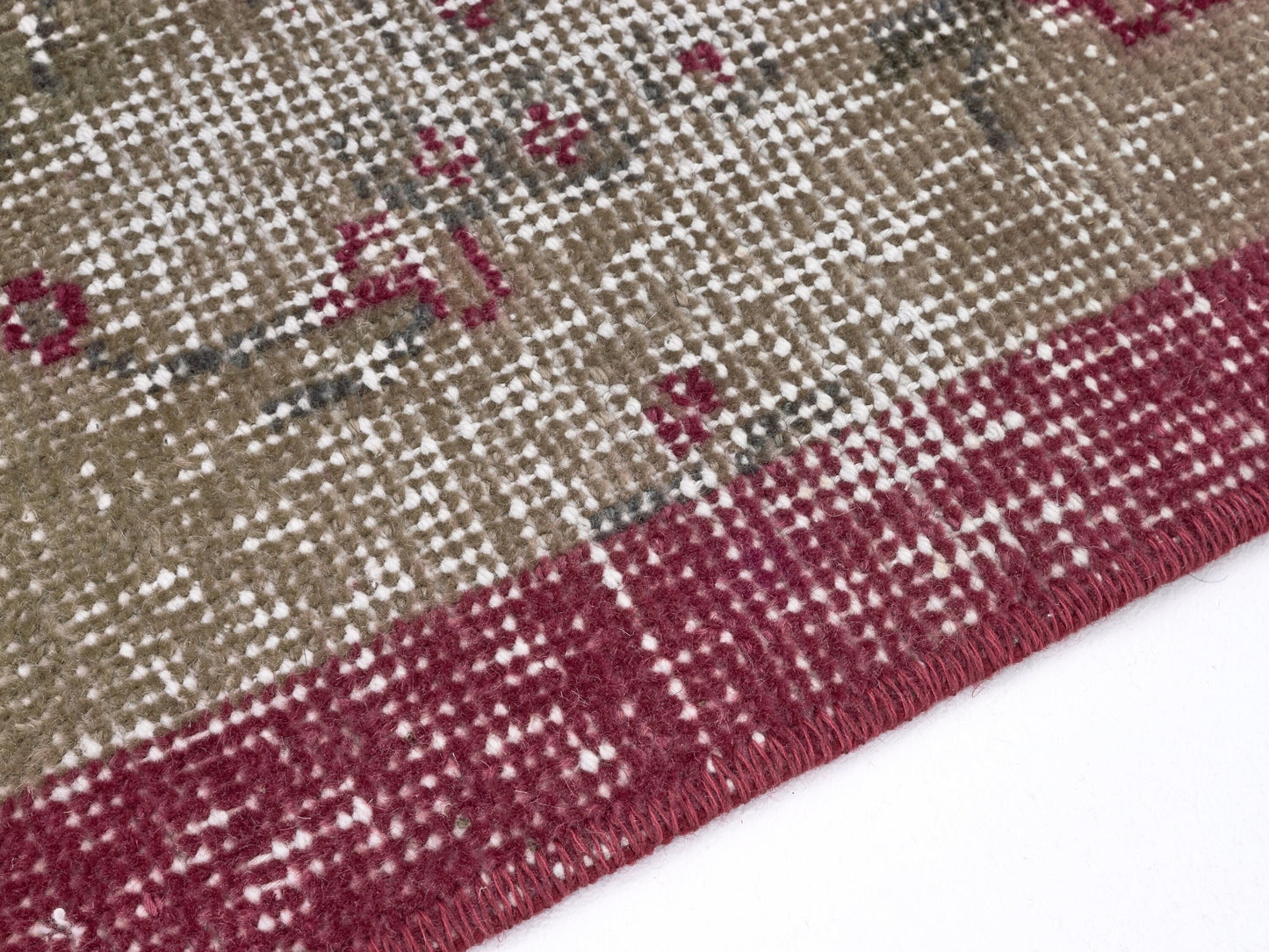Faded Oushak Turkish Rug , Vintage Anatolia Rug , 4x6 Rug, Area Carpet Rug, Bohemian rug, Bedroom rug, Handmade Rug, , 9589