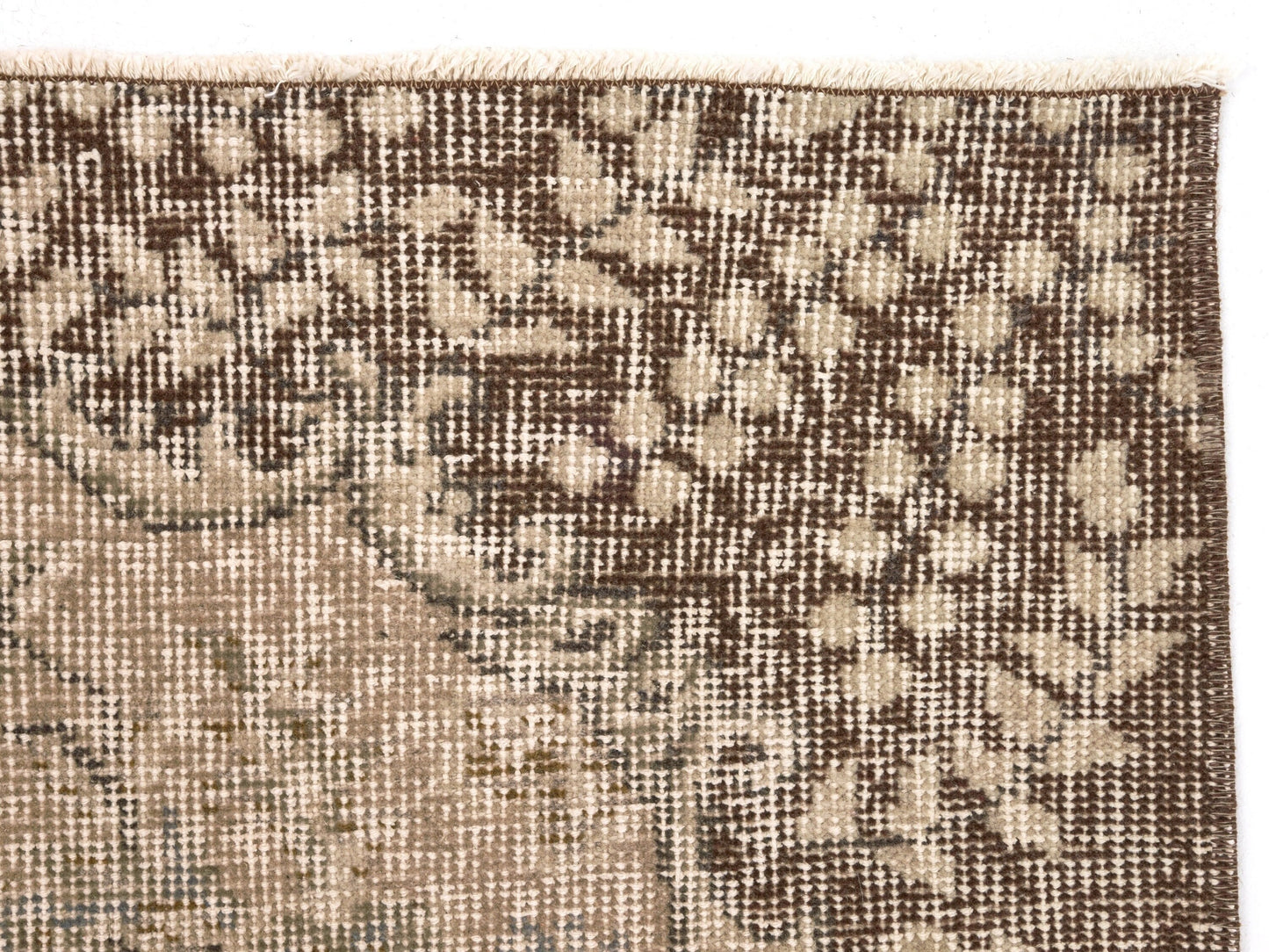 Muted Oushak Rug, Vintage Rug, Handmade rug, One of a kind Turkish rug, Rug 4x7, Anatolia Rug,Faded rug,Wool rug,Bedroom rug,Office rug,9648