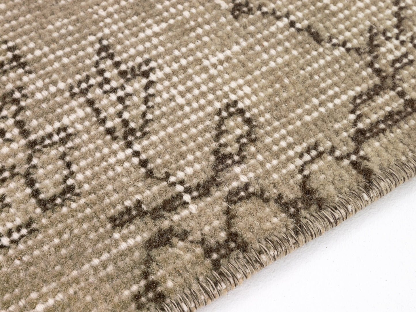 Turkish Rug Beige 4x7, Oushak Rug, Vintage Rug Handmade, Eclectic decor, Dining Room rug, Area rug 4x7, Carpet Rug, One of a kind rug, 9655