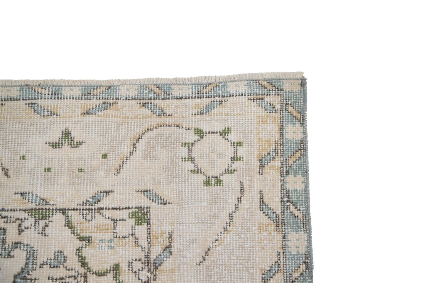 Beige Carpet rug, 6x10 Turkish Rug, 6x10 Oushak rug, Vintage rug,Living room rug, Eclectic decor, Area rug, Handmade Rug, Faded rug, 7239