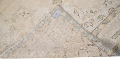 Beige Carpet rug, 6x10 Turkish Rug, 6x10 Oushak rug, Vintage rug,Living room rug, Eclectic decor, Area rug, Handmade Rug, Faded rug, 7239