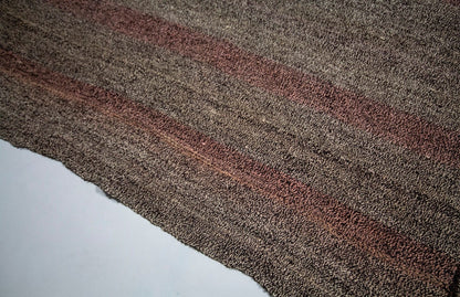 Terracotta Kilim rug ,Goat hair Kilim rug, One of a kind Vintage Kilim rug, Turkish Kilim rug,Handmade Area Kilim rug ,3365