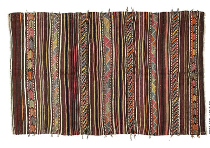 The orient Kilim Rug, 5x7 Kilim rug,Turkish rug rustic, Vintage rug antique ,Area rug ,Handmade rug, Primitive rug, Floor rug, Bedroom ,2522