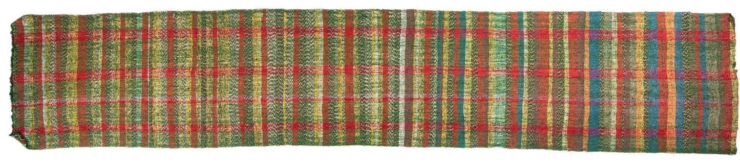 3x17 Extra Long Floor Colorful Vintage Turkish Kilim Runner Rug, Decorative Stair Hallway Kilim Rug, 4727