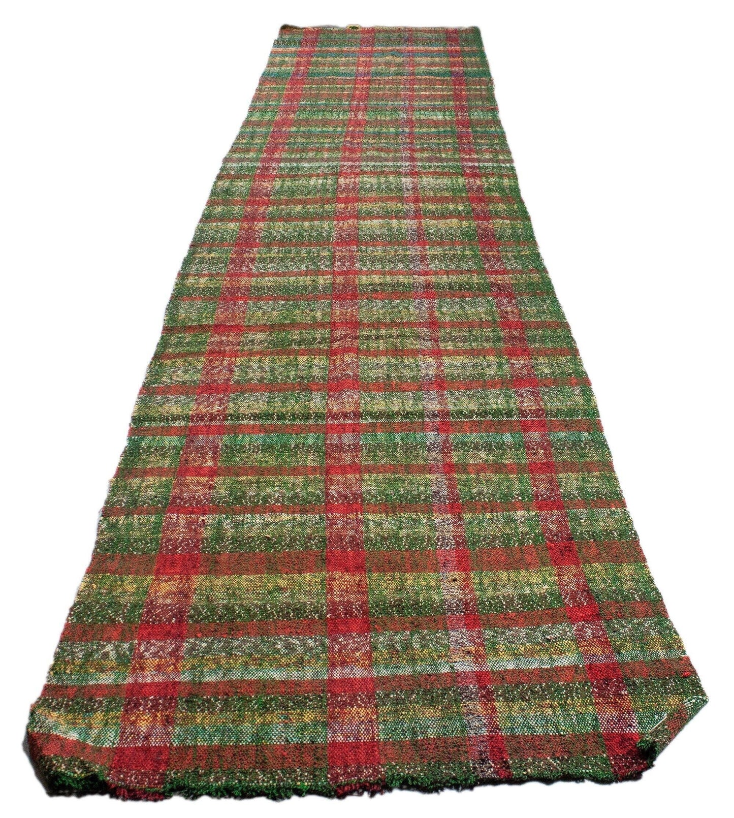 3x17 Extra Long Floor Colorful Vintage Turkish Kilim Runner Rug, Decorative Stair Hallway Kilim Rug, 4727