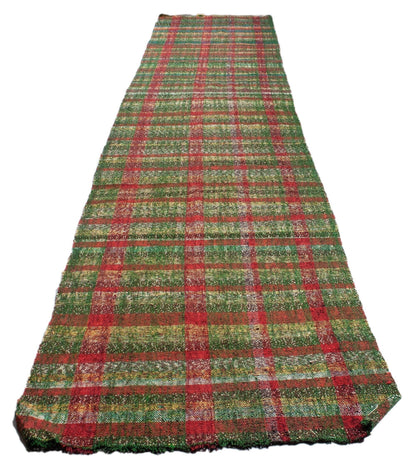 3x17 Extra Long Floor Colorful Vintage Turkish Kilim Runner Rug, Decorative Stair Hallway Kilim Rug, 4727