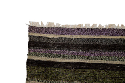 Goat hair Vintage Turkish Kilim rug 6x9, Unique Hard coal Handmade Area rug, Boho Rag Rug, Turkey rug, Fine rug, Kilim rug rag, 7762