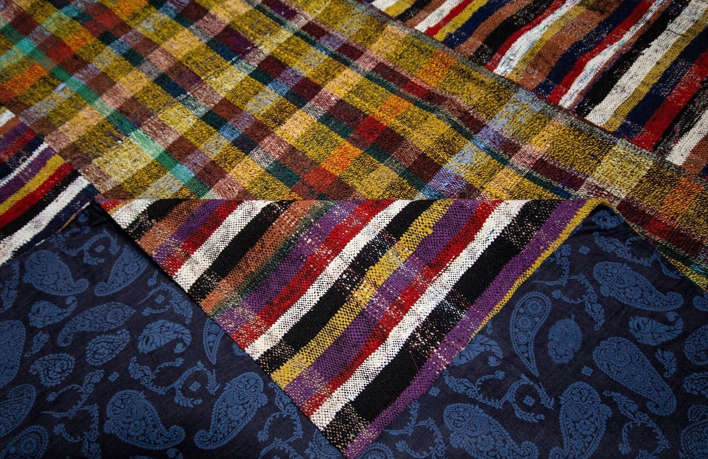 7x10 Soil Color Kilim rug, Terracotta Turkish Vintage Kilim Rug ,Goat hair Area Kilim Rug , Farmhouse decor, One of a kind rug, Kilim, 138