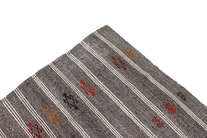 Turkish Kilim Rug, Vintage Rug Kilim, Handmade Kilim Rug, Modern Rug, Contemporary, Bedroom Rug, Goat Hair Kilim Rug,925