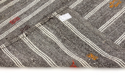 Turkish Kilim Rug, Vintage Rug Kilim, Handmade Kilim Rug, Modern Rug, Contemporary, Bedroom Rug, Goat Hair Kilim Rug,925
