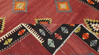 The Orient Kilim Rug, 5x10 Kilim rug, Turkish Kilim rug, Vintage Kilim Rug , Home decor ,Floor rug, Old Antique Kilim Rug ,2980