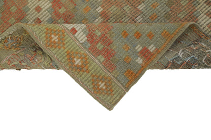 Embroidery Wool Ethnic Kilim rug 6x12 ,Anatolia Handmade Turkish Kilim rug, One of a kind Vintage Area Kilim rug, 8130