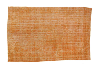 Small Orange Carpet Rug, Overdyed Rug ,Turkish Vintage Rug ,Small Room Rug, 5x7 Rug, Farmhouse Decor, One of a kind, 3696