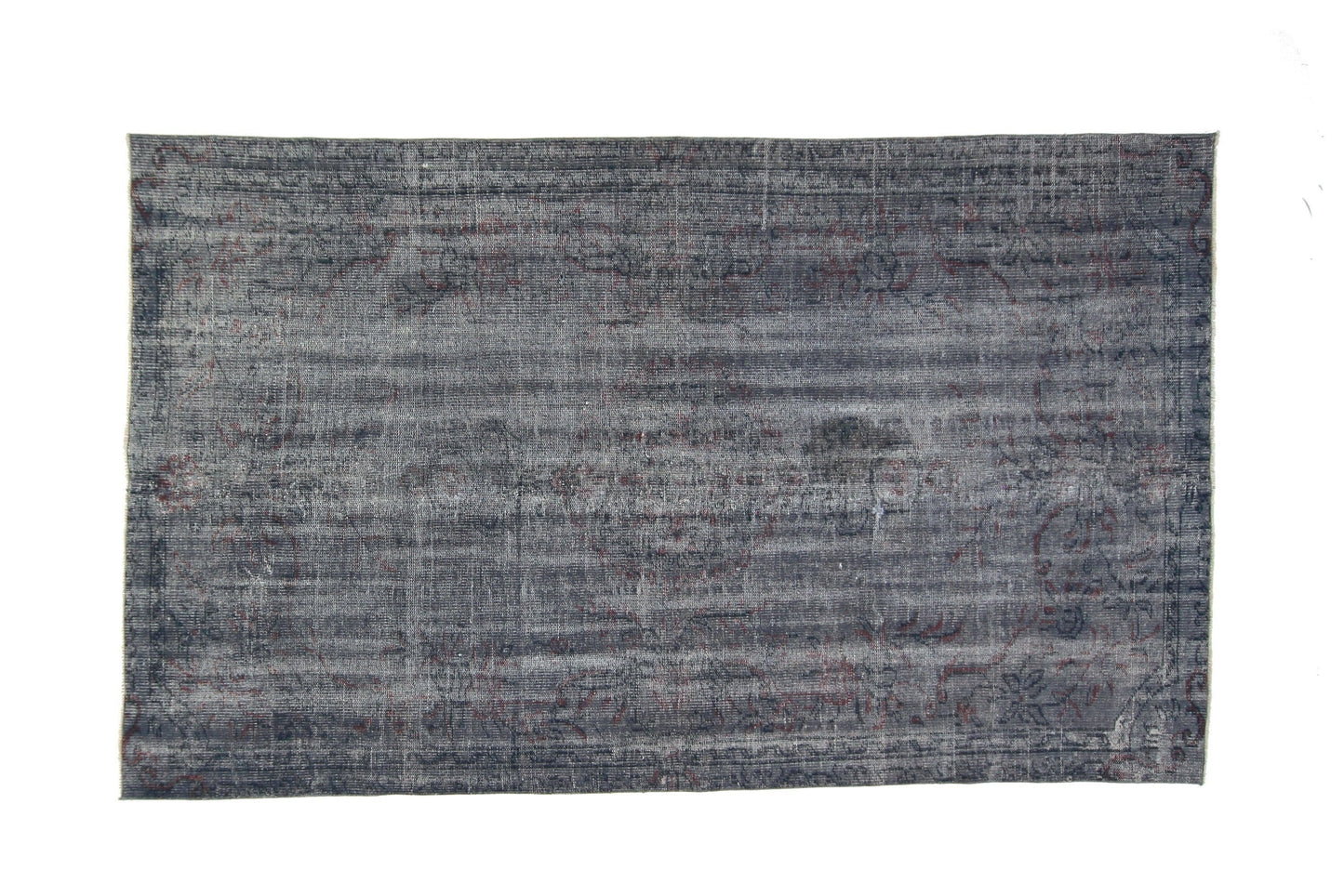 Rug,5x8 Turkish Vintage Area Rug, Gray Carpet Rug, Handmade Rug, Southwestern Oushak Rug, Living Room, 3328