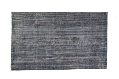Rug,5x8 Turkish Vintage Area Rug, Gray Carpet Rug, Handmade Rug, Southwestern Oushak Rug, Living Room, 3328