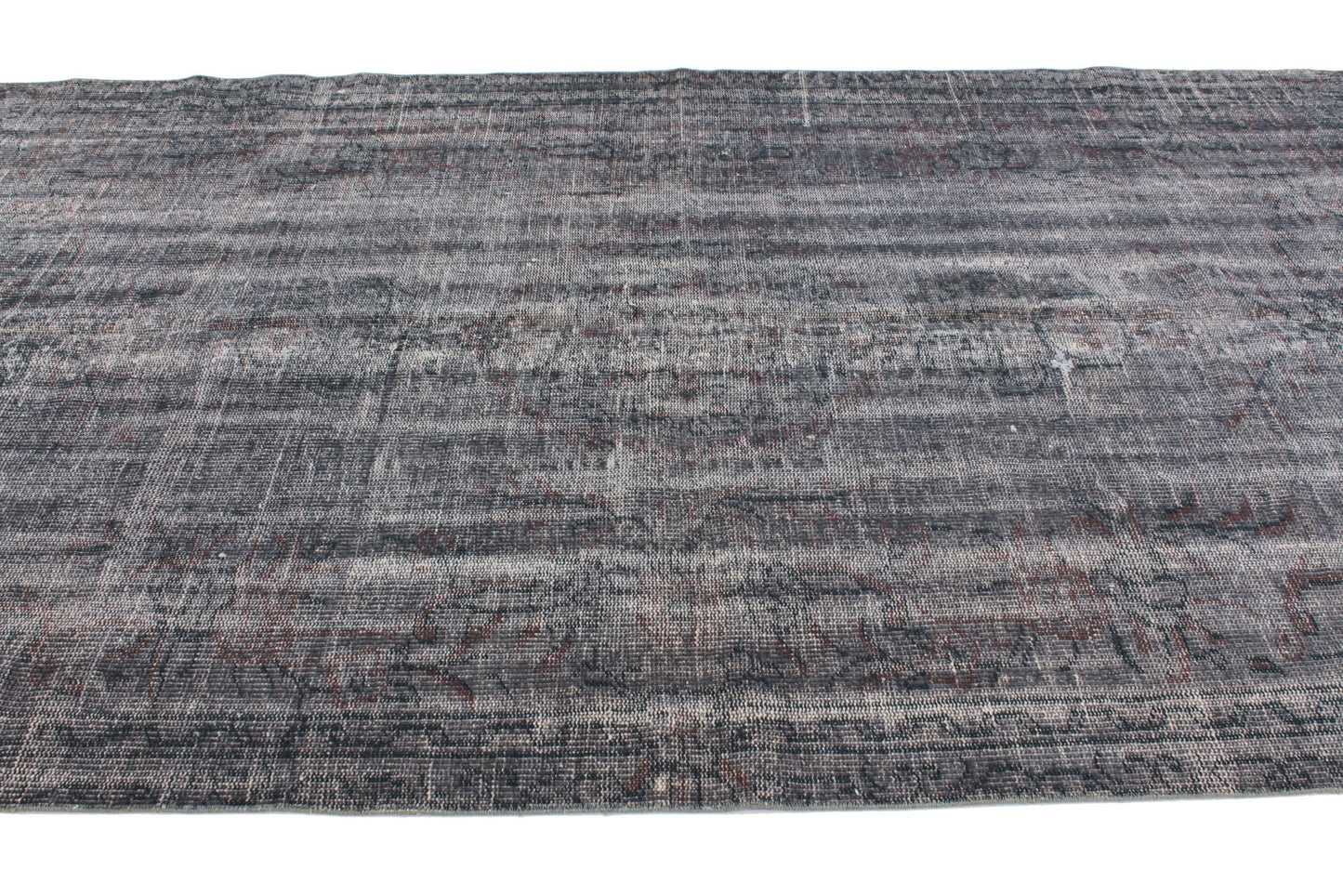 Rug,5x8 Turkish Vintage Area Rug, Gray Carpet Rug, Handmade Rug, Southwestern Oushak Rug, Living Room, 3328
