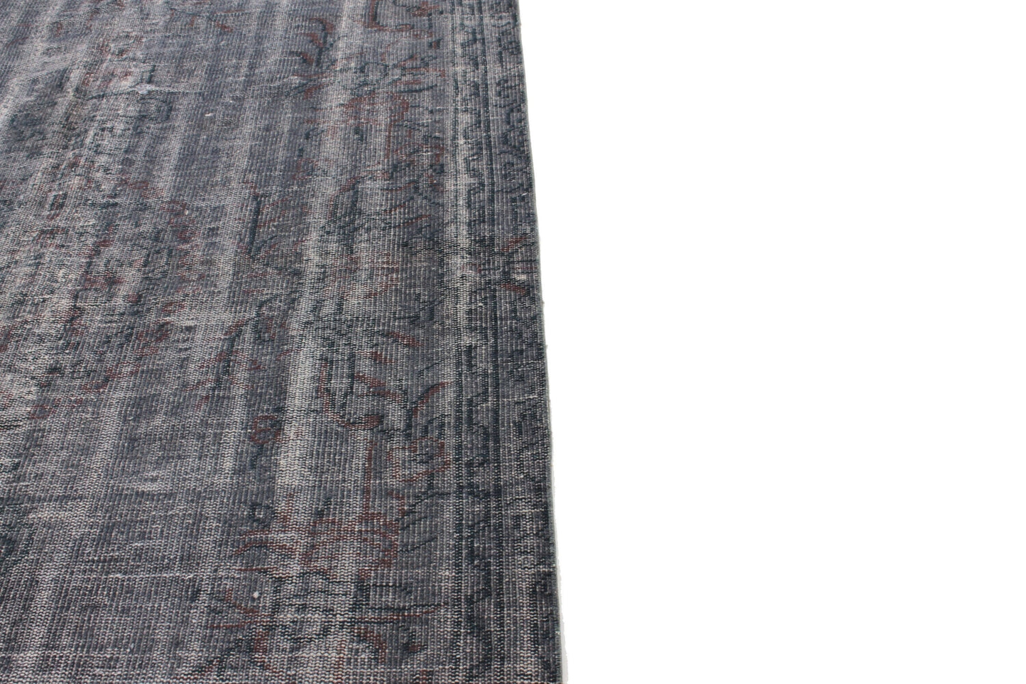Rug,5x8 Turkish Vintage Area Rug, Gray Carpet Rug, Handmade Rug, Southwestern Oushak Rug, Living Room, 3328