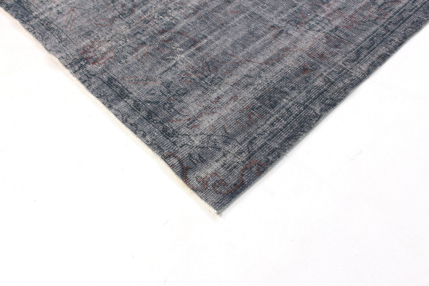 Rug,5x8 Turkish Vintage Area Rug, Gray Carpet Rug, Handmade Rug, Southwestern Oushak Rug, Living Room, 3328