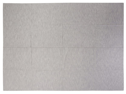 Turkish Kilim Rug, Oversize Area Kilim Rug, different sizes handmade kilim rug, contemporary gray living room rug, plain gray wool kilim rug
