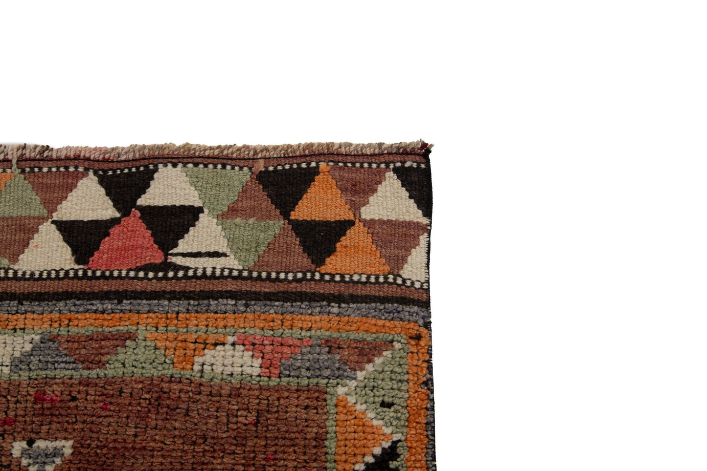 3x12 Turkish Vintage Oushak Carpet Hallway Kitchen Floor Runner Rug, 7782