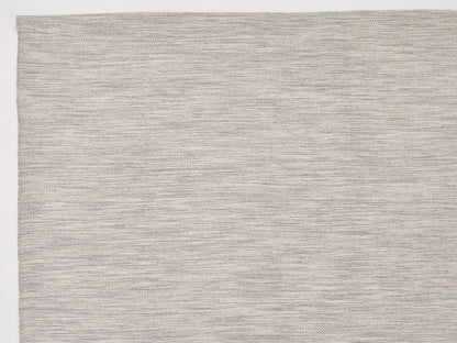 Turkish Kilim Rug, Oversize Area Kilim Rug, different sizes handmade kilim rug, contemporary gray living room rug, plain gray wool kilim rug